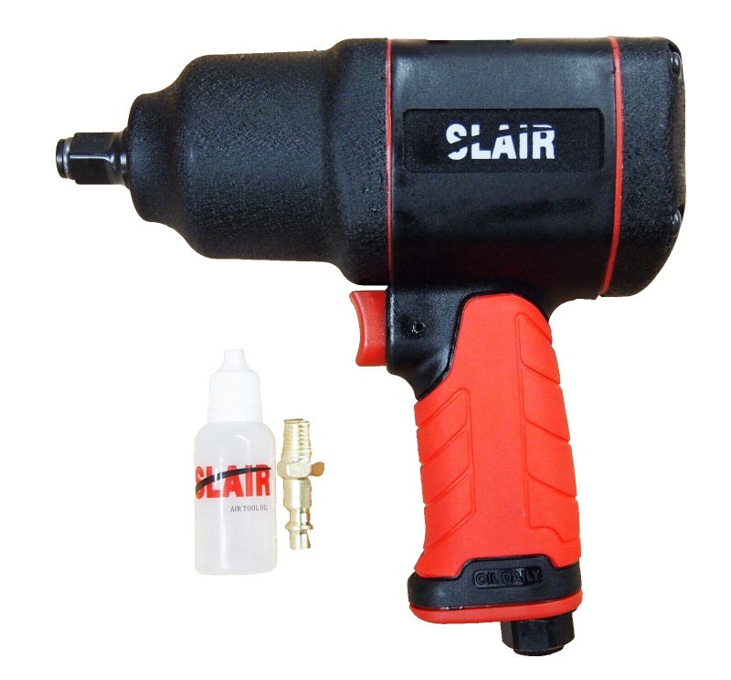 SLAIR 1/2" Composite Twin Hammer Air Impact Wrench Max Torque 1050ft/lb XX-785 - Image 1
